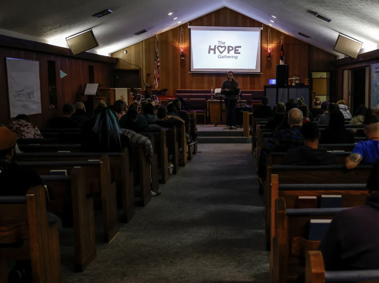 image from inside a recovery center
