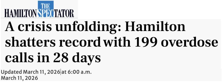 Hamilton, Ontario news headline