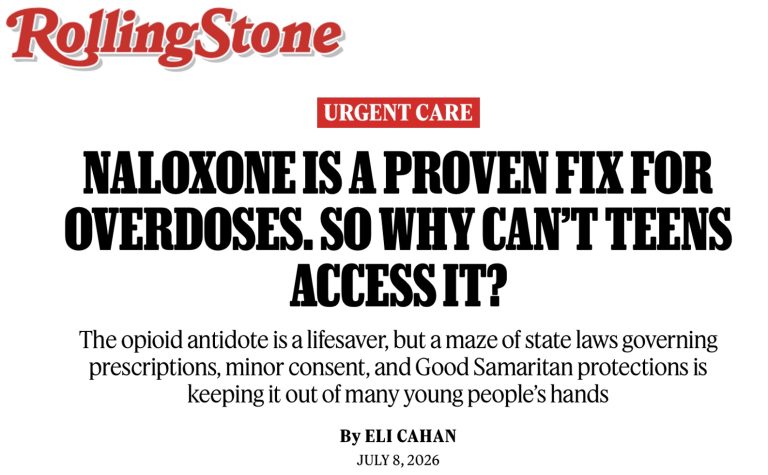 Rolling Stone magazine headline